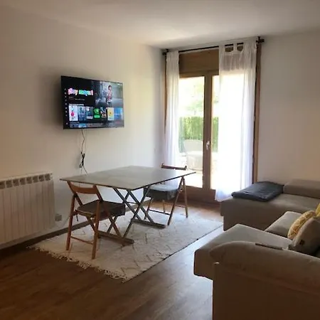 Un Lindo Piso Acogedor Para Desconectar En Sort Extérieur photo